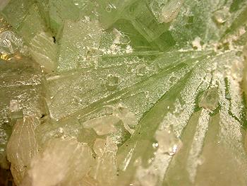 Powellite Fluorapophyllite & Stilbite