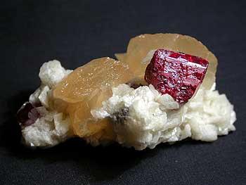 Cinnabar Calcite & Dolomite