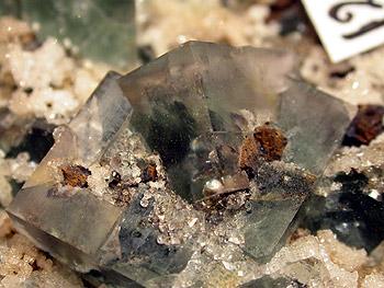 Fluorite With Quartz