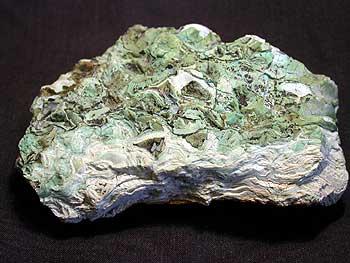 Woodwardite & Calcite