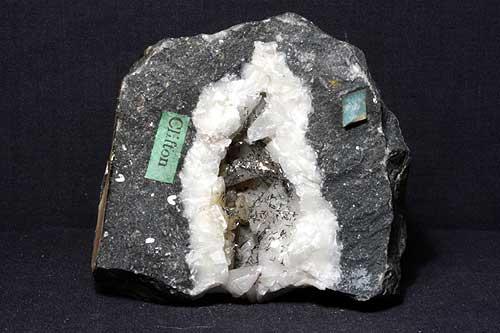 Goethite On Calcite