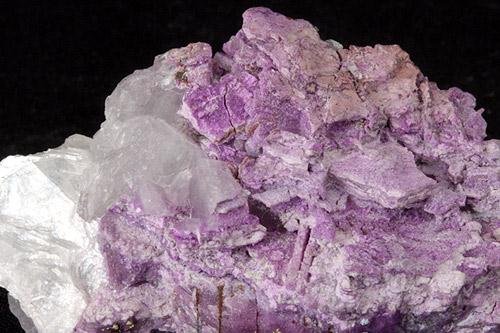 Sugilite On Apophyllite