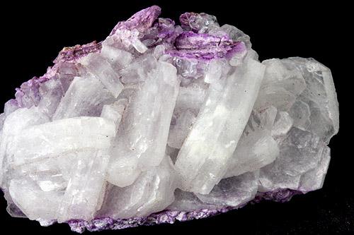 Sugilite On Apophyllite