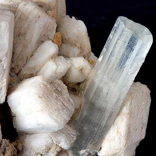 Aquamarine & Feldspar