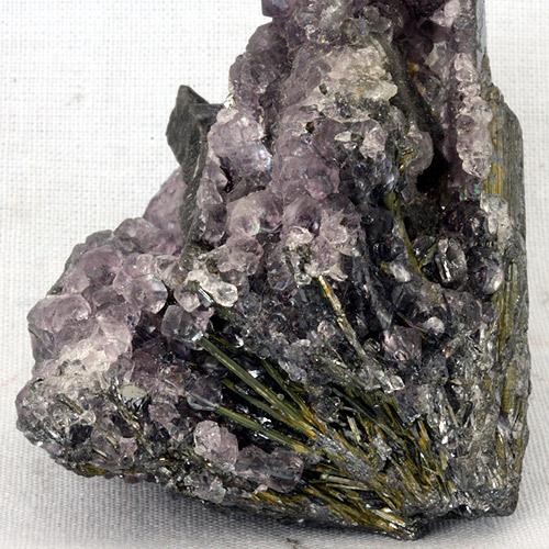 Stibnite With Fluorite