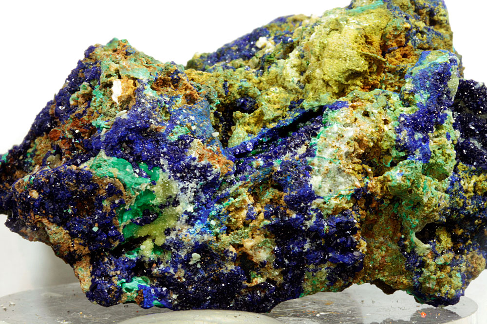 Azurite Malachite & Bayldonite