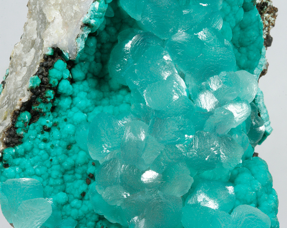 Smithsonite On Aurichalcite