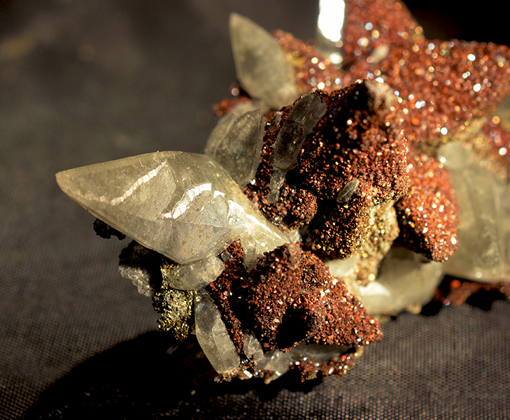 Calcite & Chalcopyrite