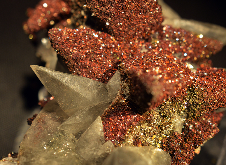 Calcite & Chalcopyrite