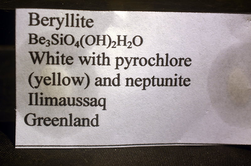 Beryllite Pyrochlore & Neptunite