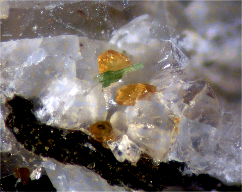 Thorite Magnetite & Zircon