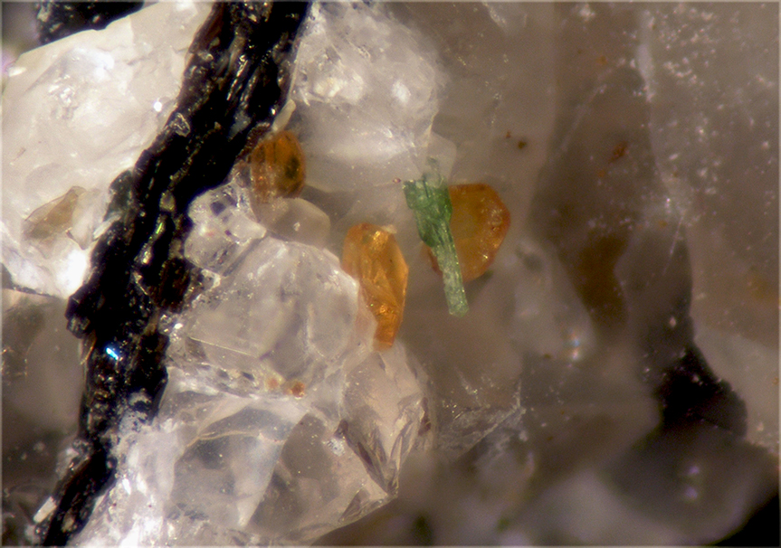 Thorite Magnetite & Zircon