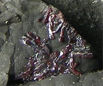 Pyrargyrite Allemontite & Siderite