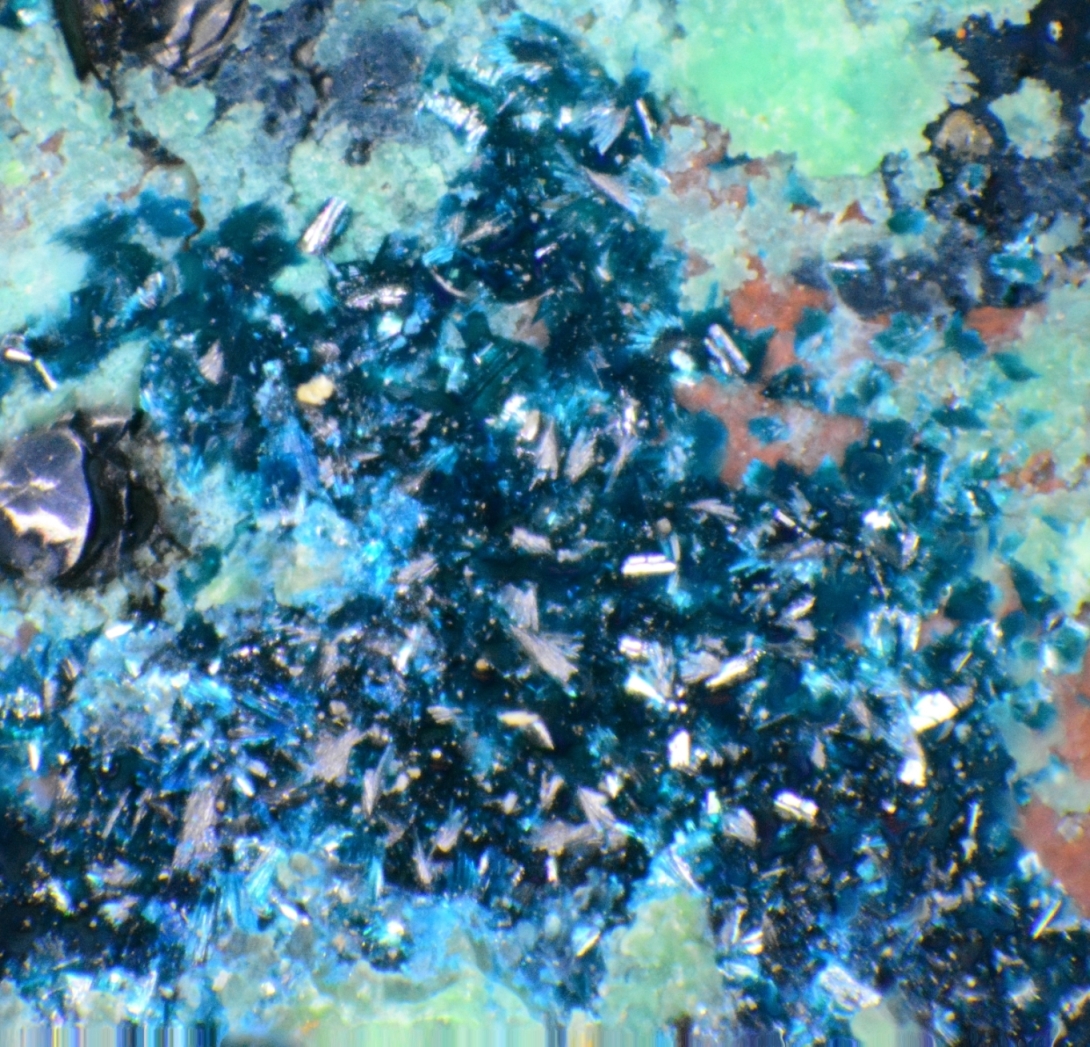 Clinoclase Strashimirite & Cornwallite