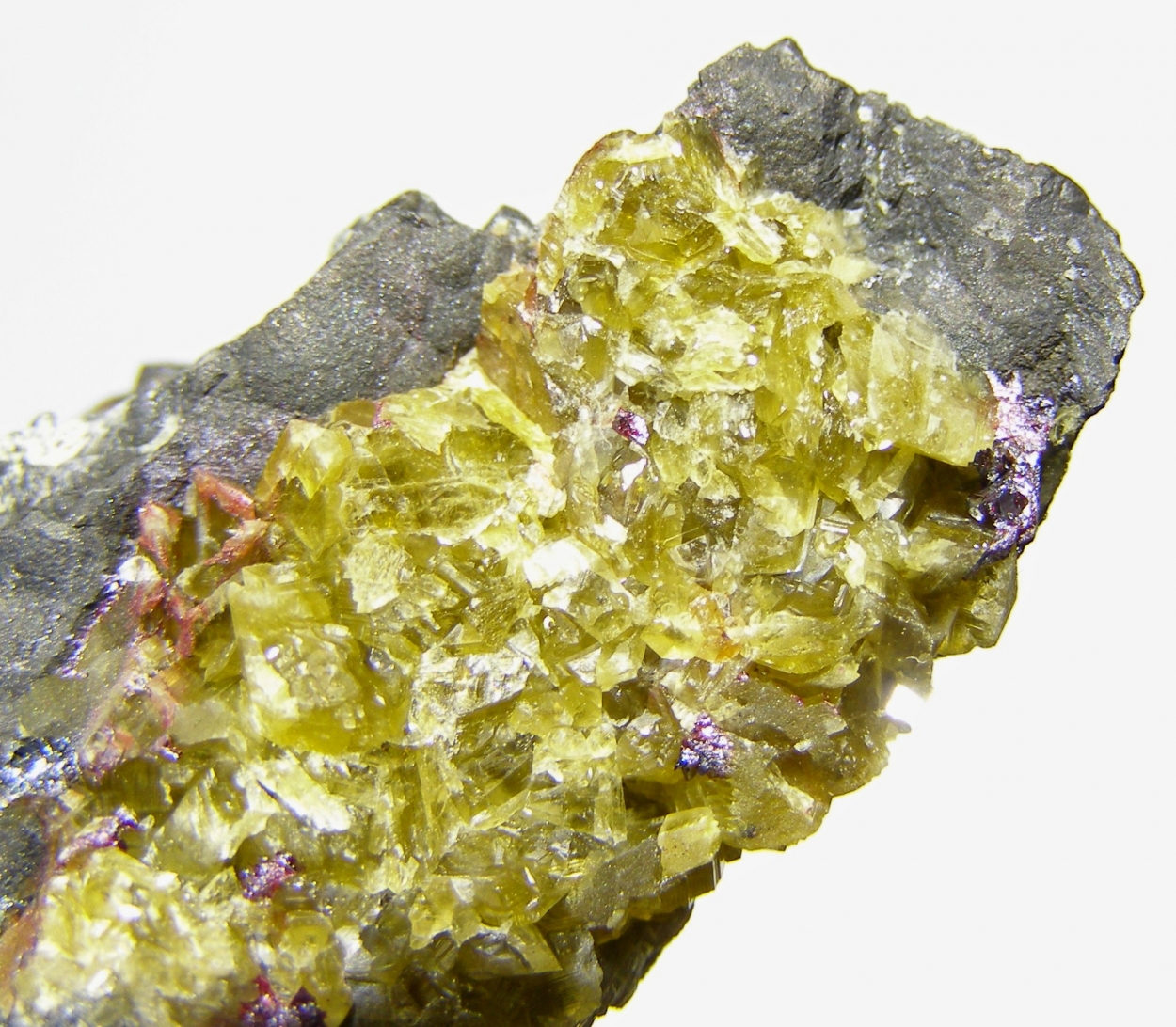 Arsenic Pyrargyrite & Siderite