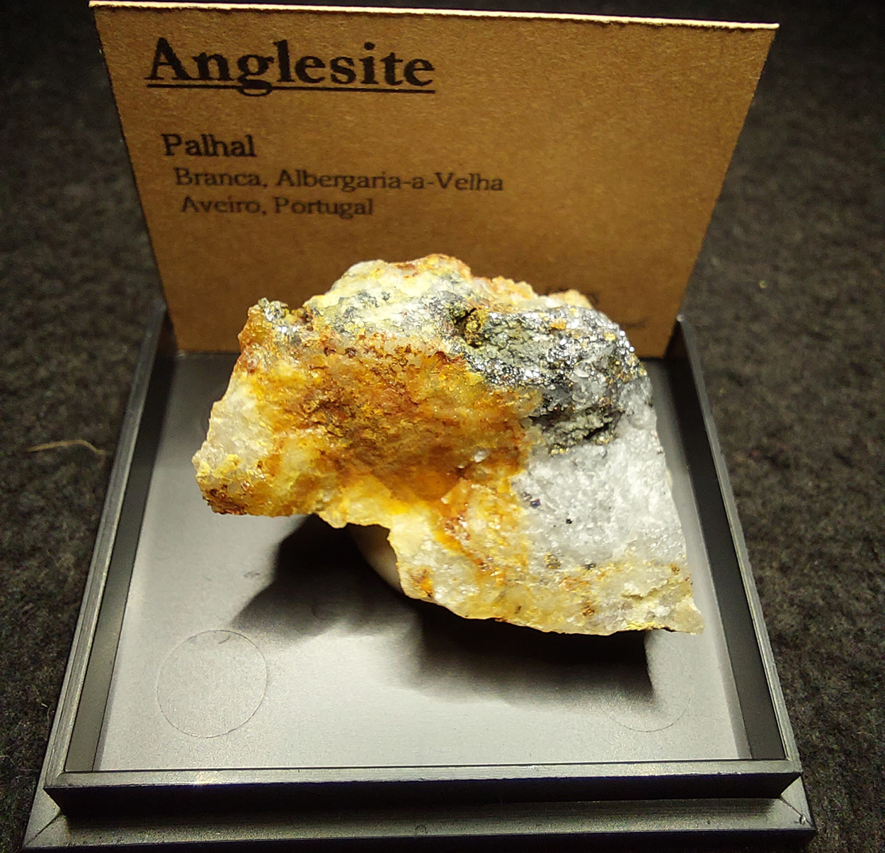 Cerussite & Anglesite