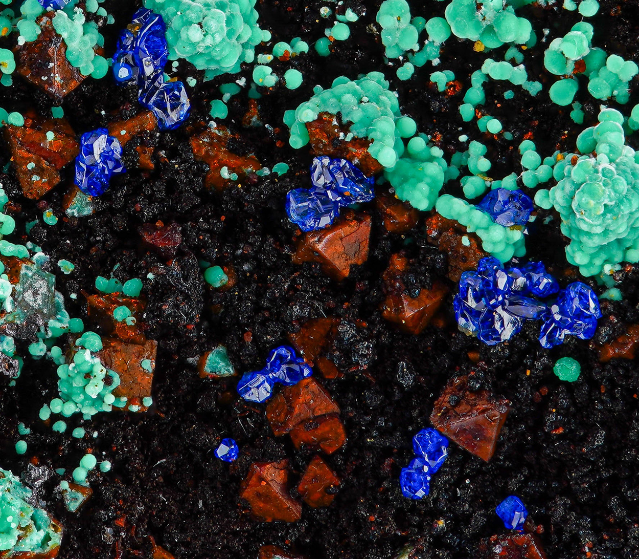 Cuprite Malachite & Azurite