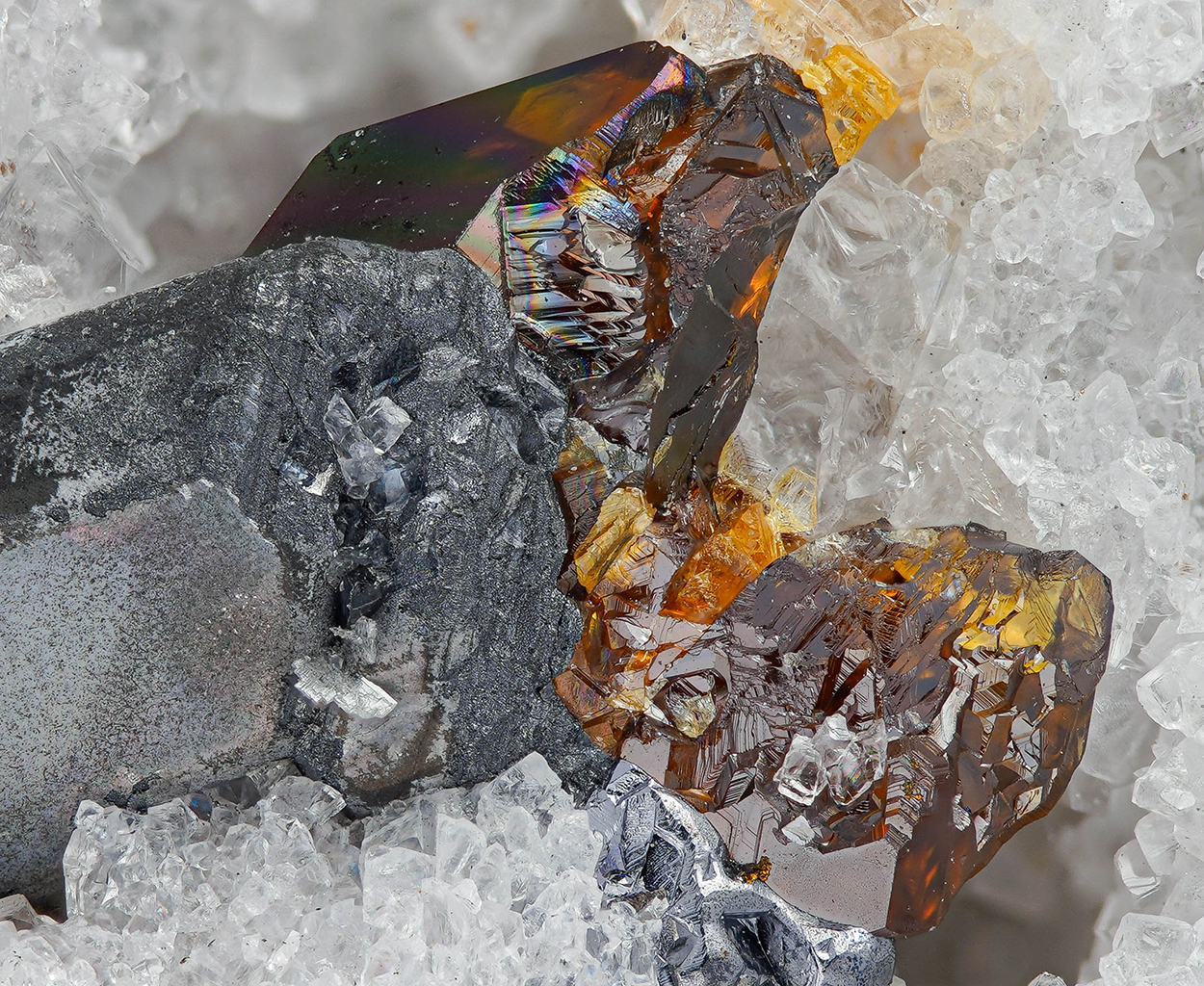 Baumhauerite & Sphalerite