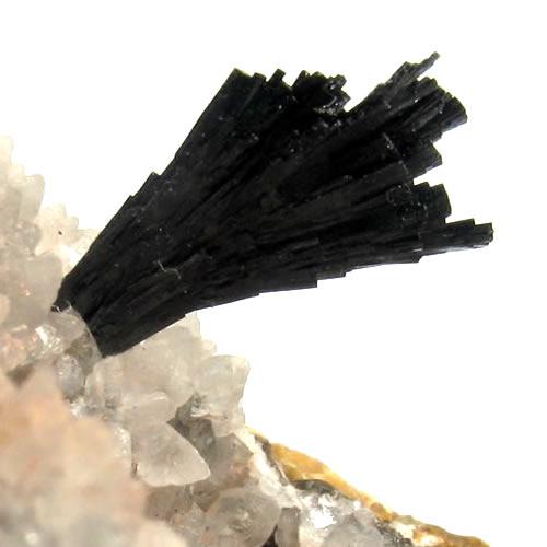 Manganite On Calcite