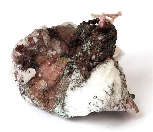 Native Copper With Quartz