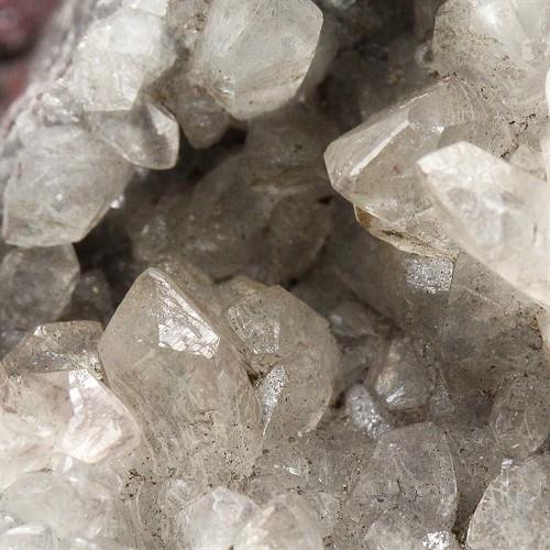 Calcite With Cinnabar