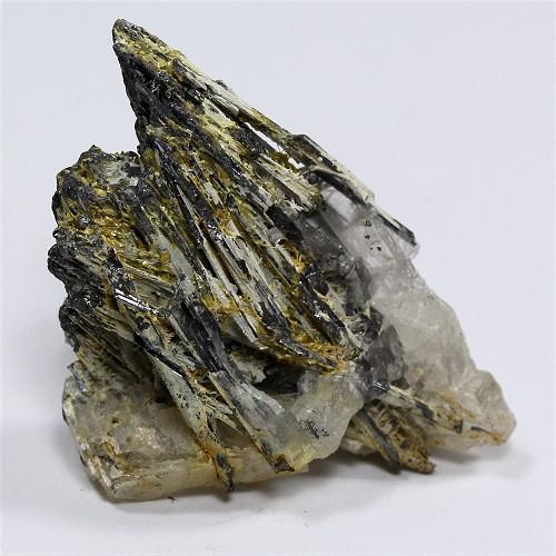 Stibnite With Stibiconite & Baryte