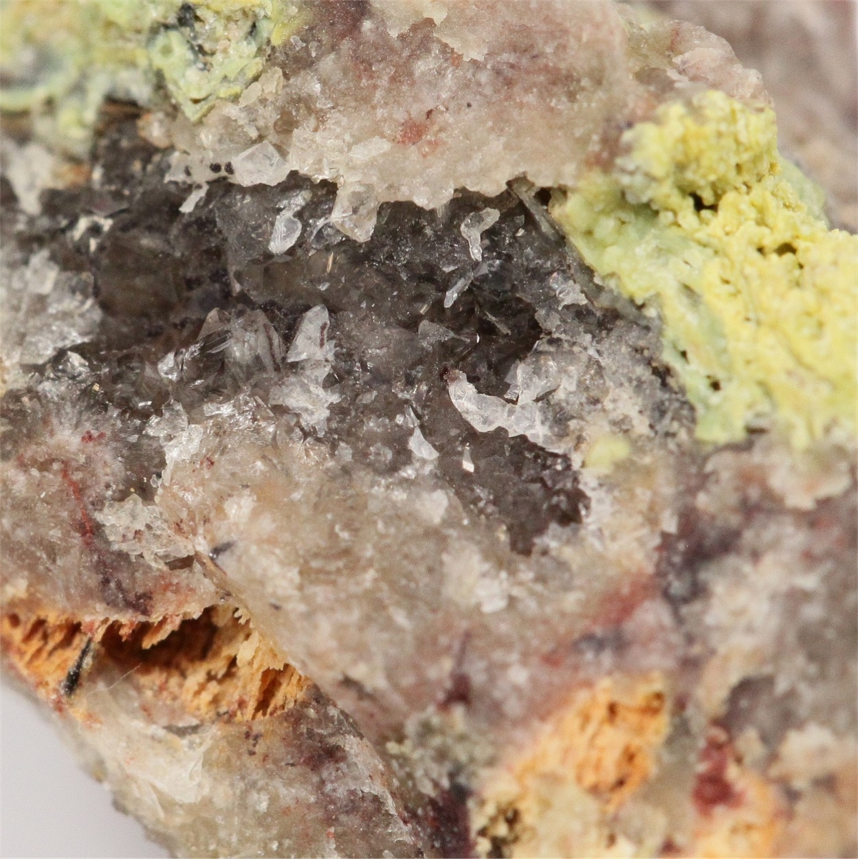 Waylandite With Quartz