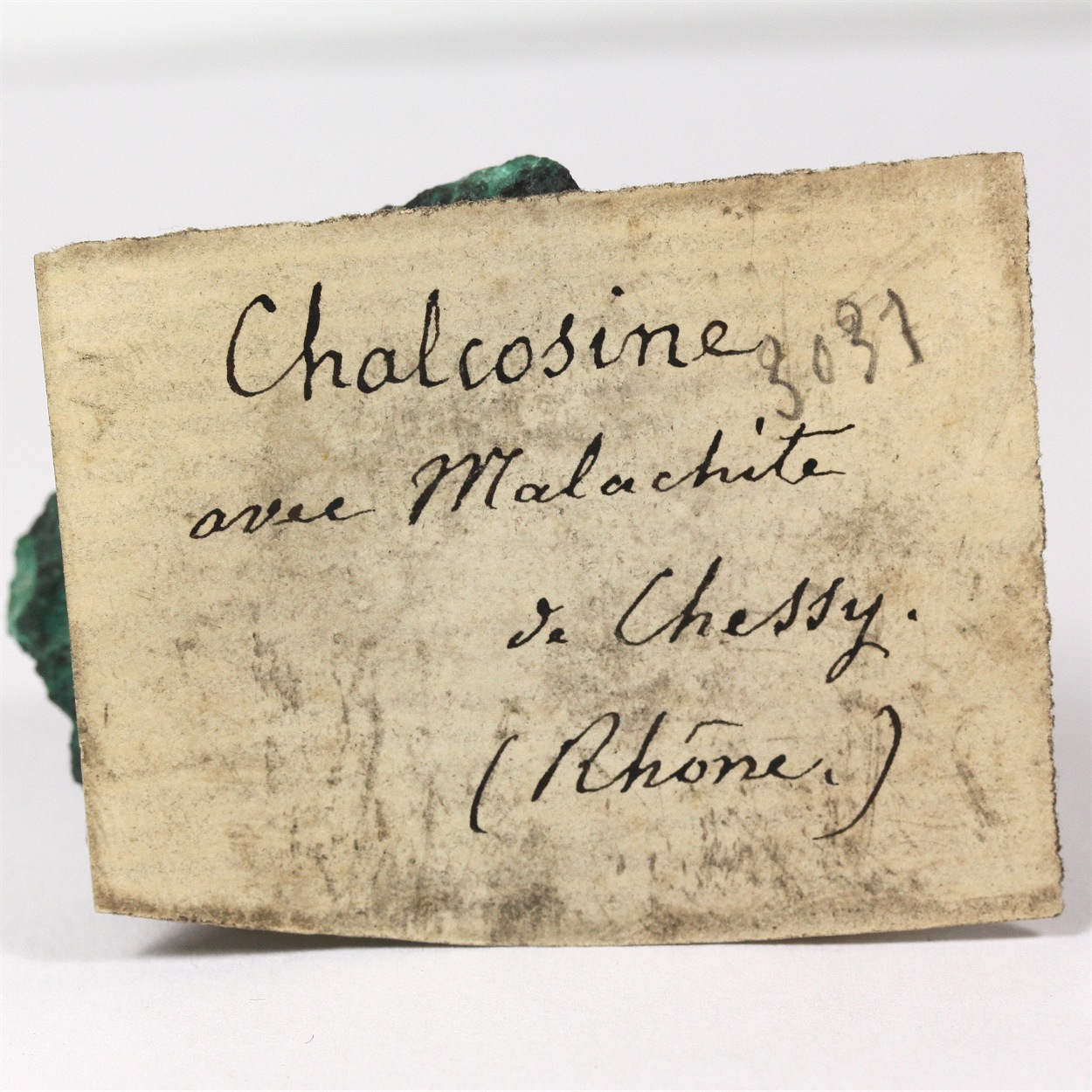 Chalcocite With Malachite