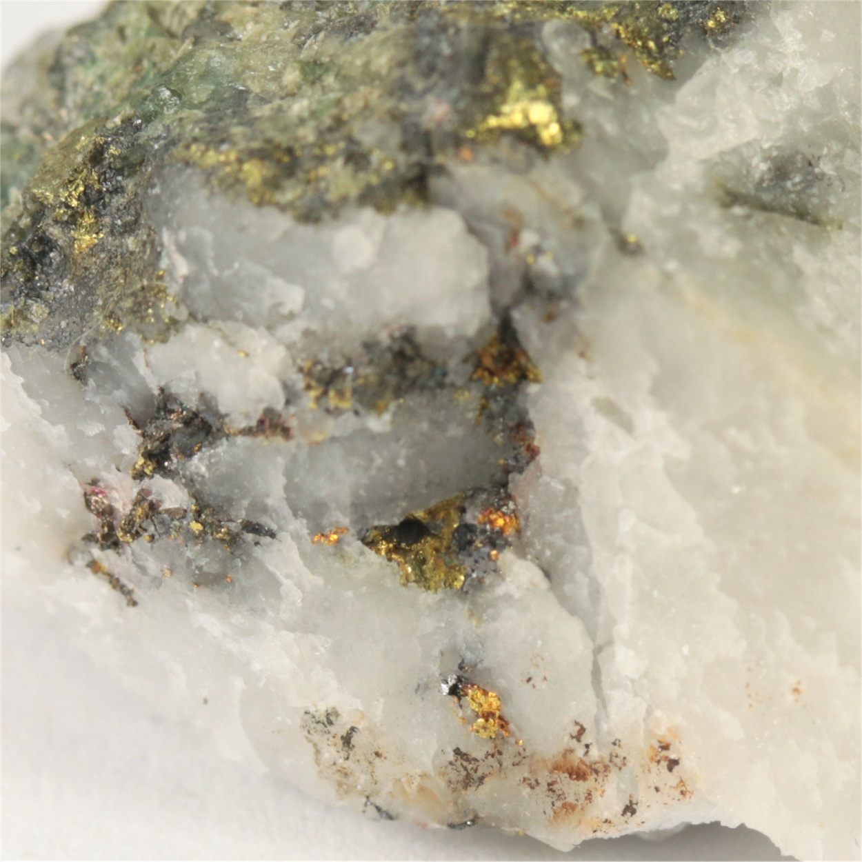 Gold With Chalcopyrite