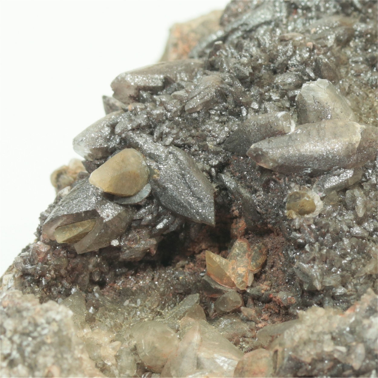 Calcite With Hematite Var Rother Eisenrahm