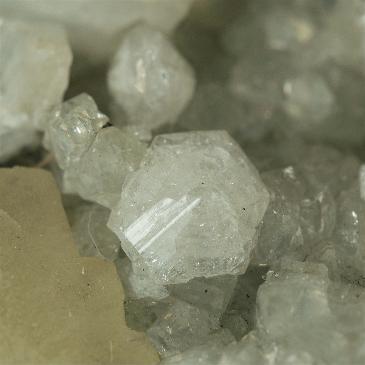 Datolite With Calcite