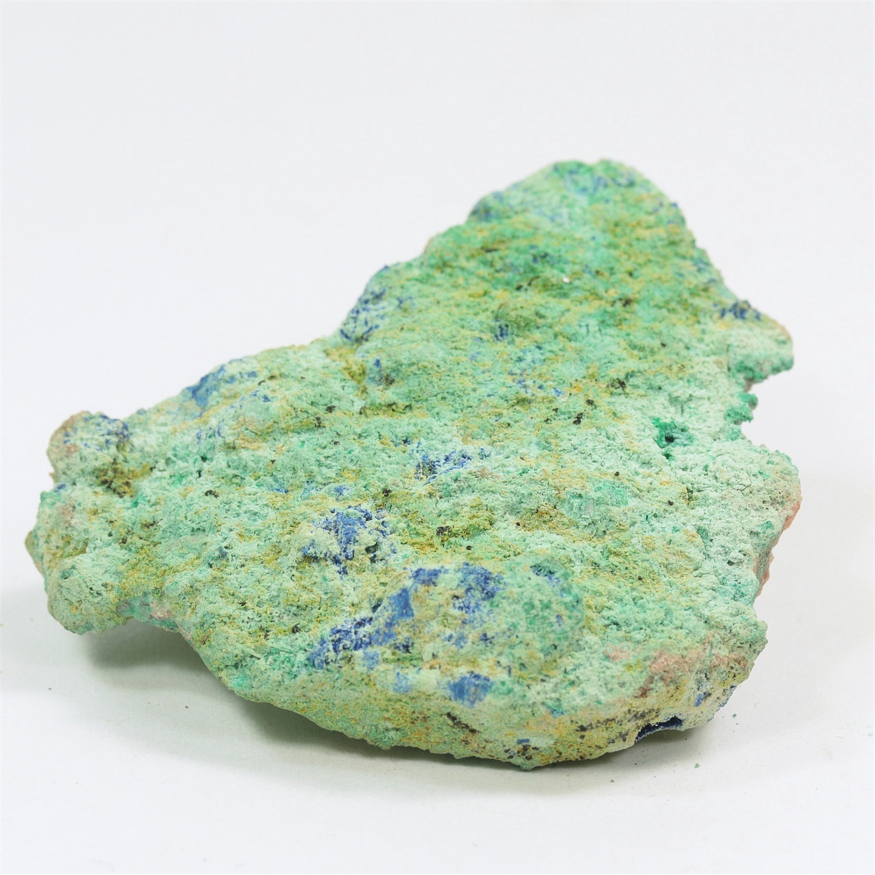 Azurite With Malachite