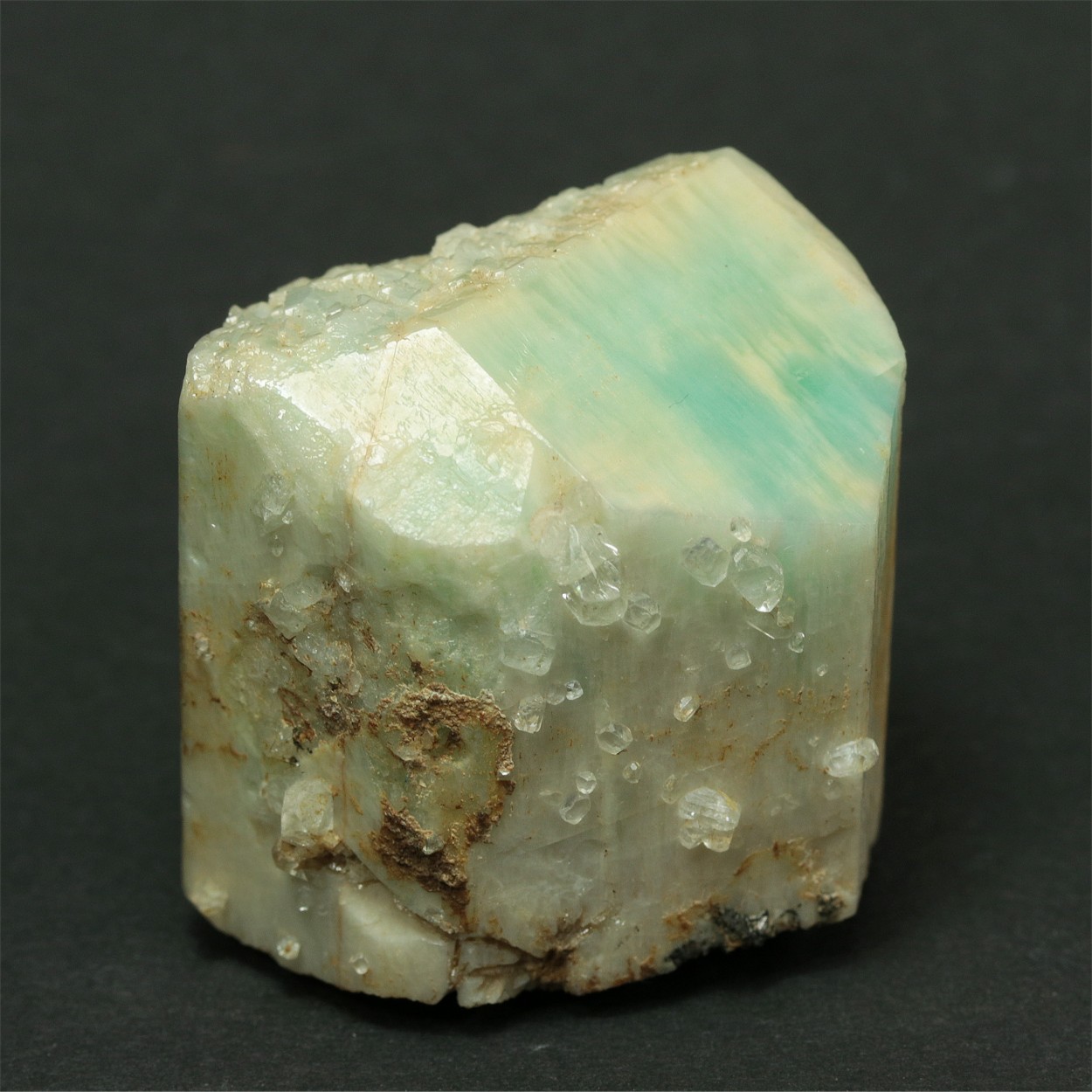 Amazonite With Topaz