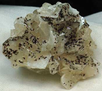 Hubeite On Apophyllite