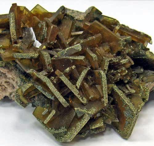 Baryte With Pyrite