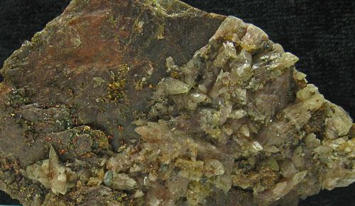 Chalcopyrite & Calcite