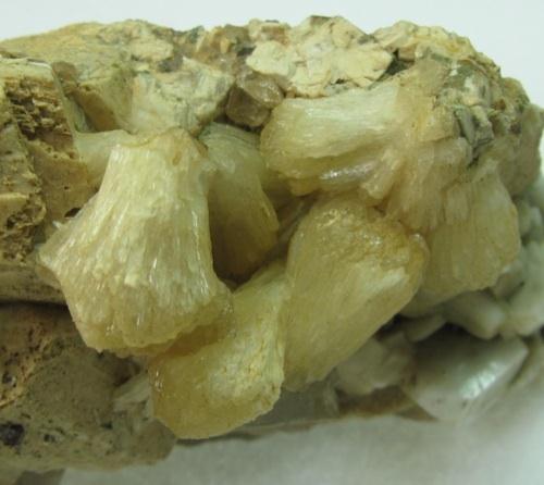 Stilbite & Orthoclase