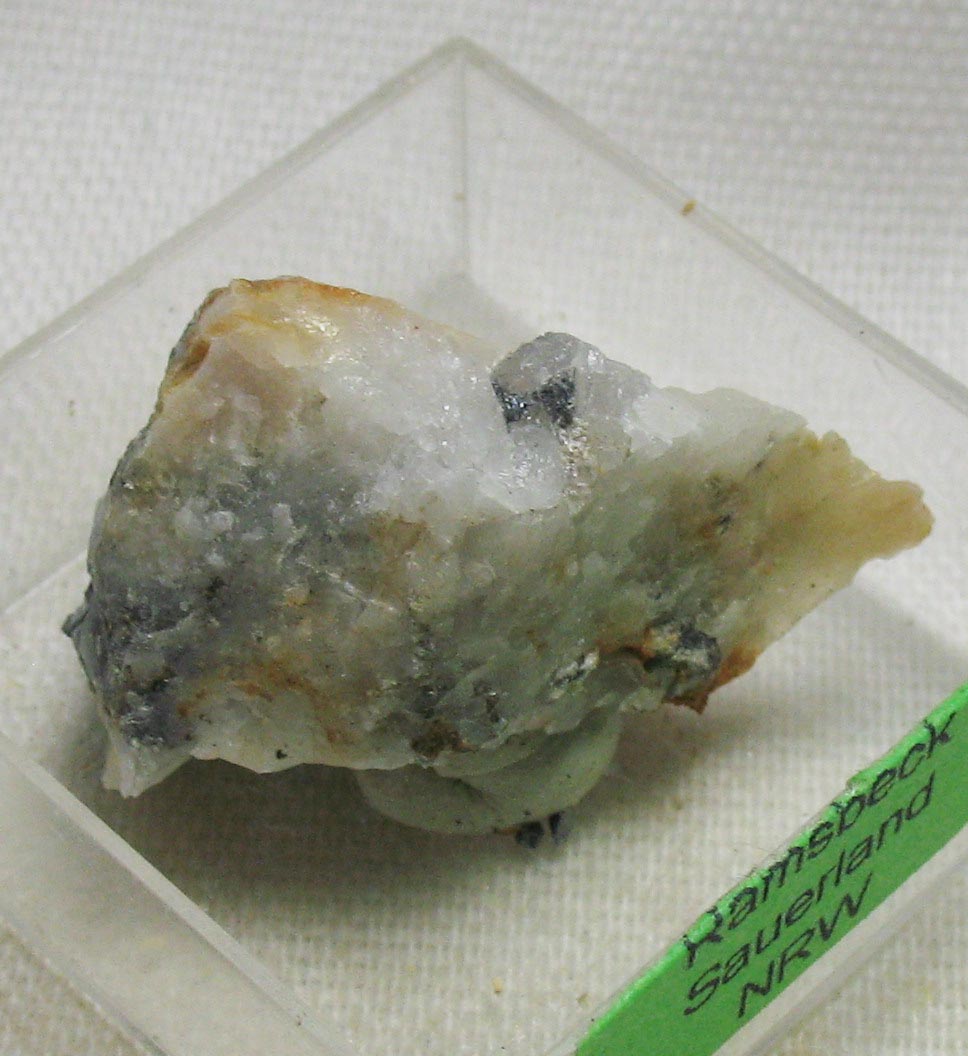 Boulangerite On Calcite