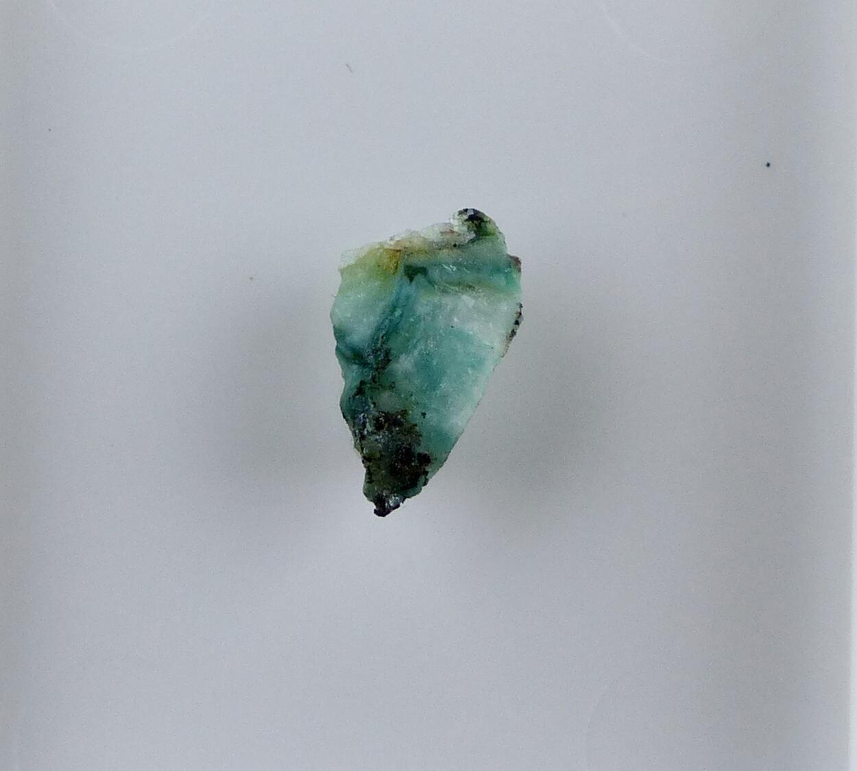 Native Silver In Chrysocolla