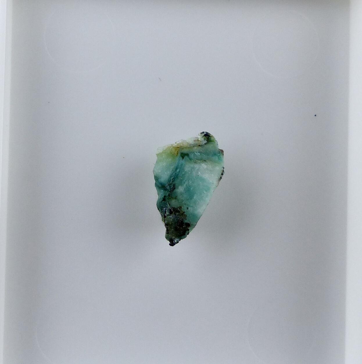 Native Silver In Chrysocolla