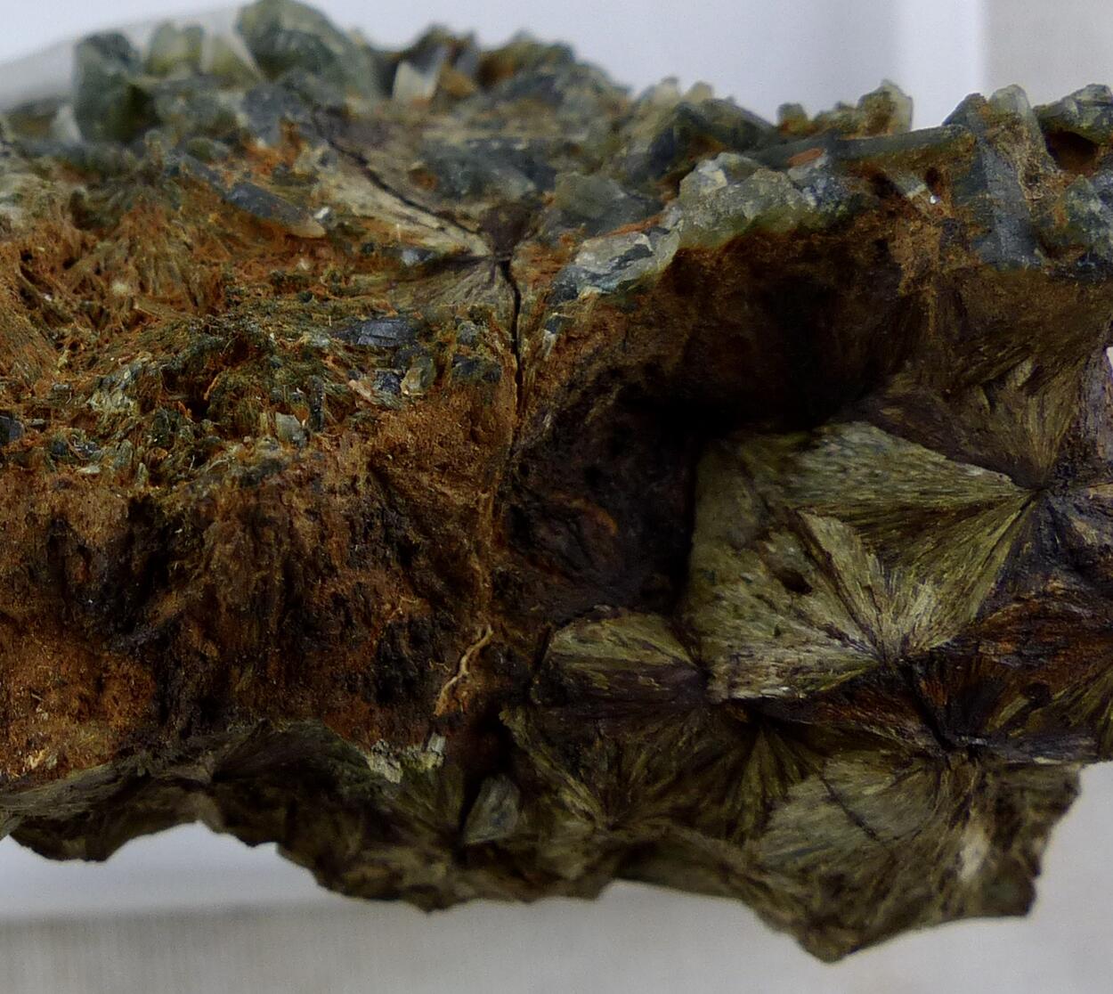 Hedenbergite & Prase
