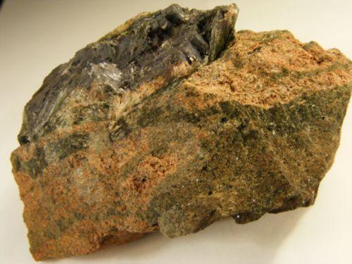 Actinolite With Galena