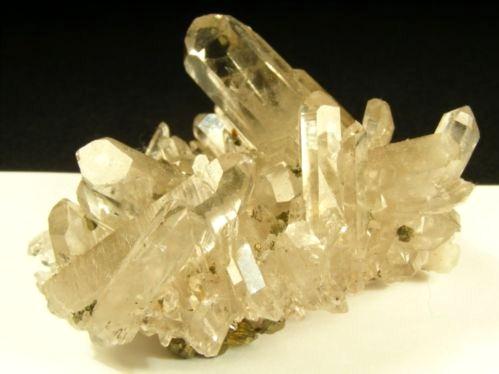 Chalcopyrite On Quartz