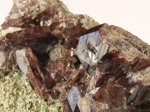 Axinite & Calcite