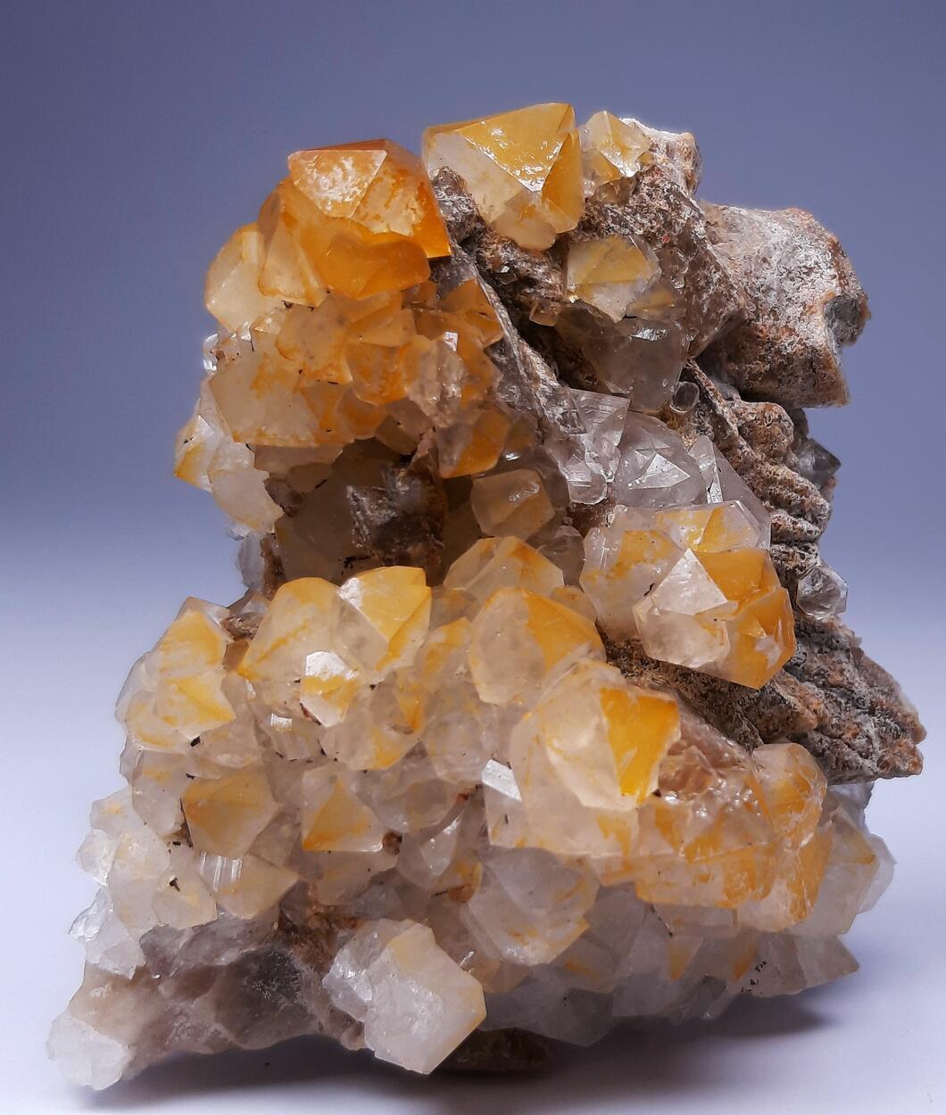 Ferruginous Quartz & Calcite