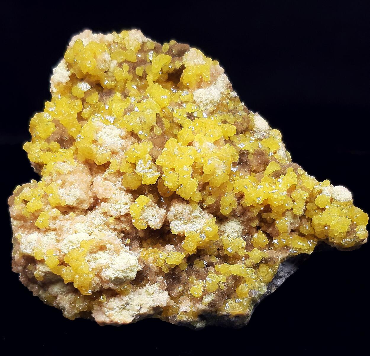 Sulphur & Aragonite & Calcite