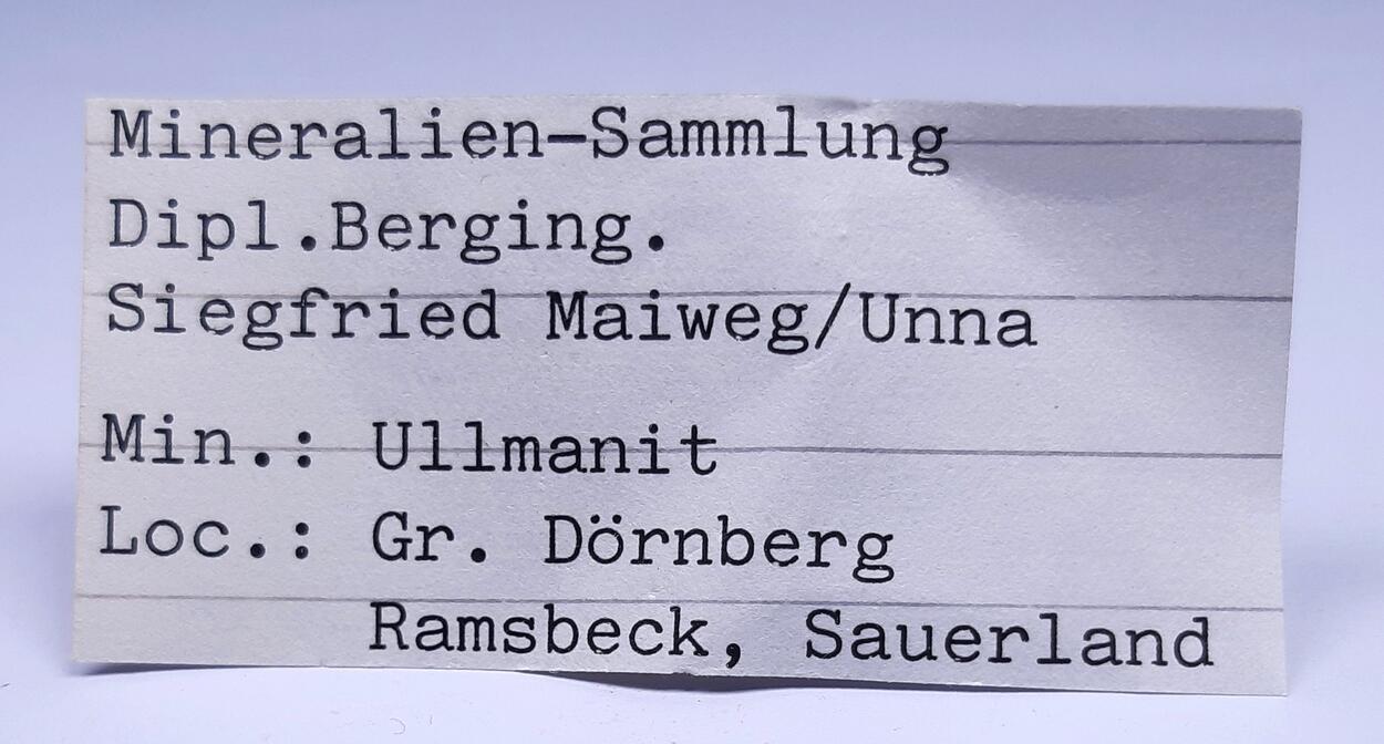 Ullmannite