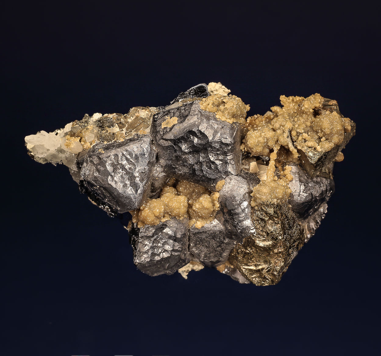 Galena Dolomite & Chalcopyrite