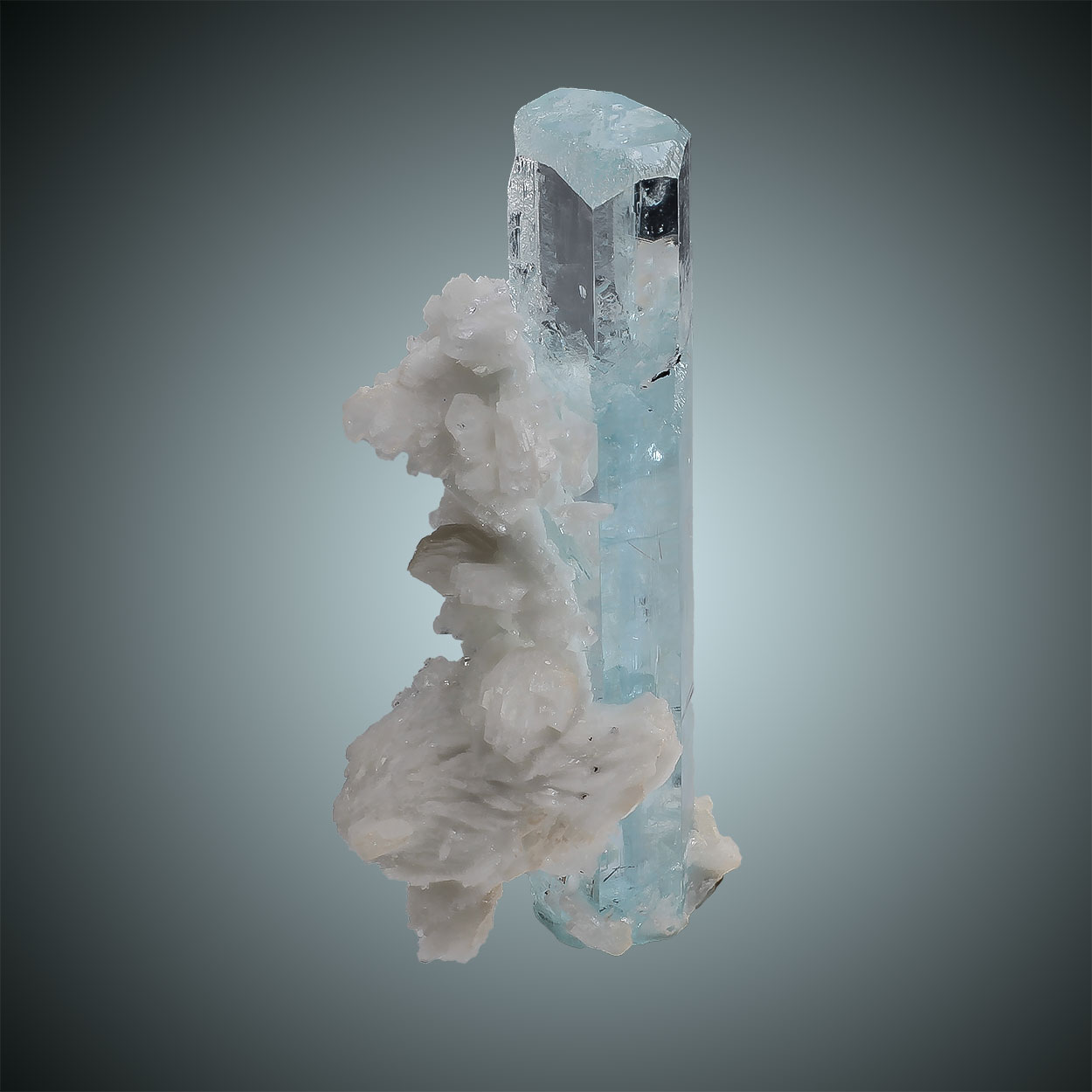 Aquamarine & Orthoclase