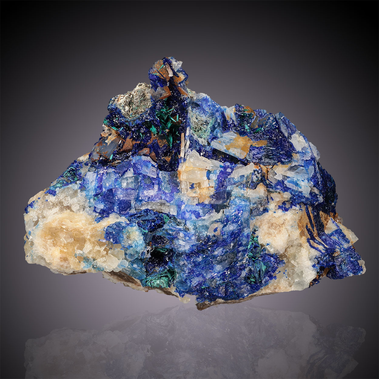 Linarite & Brochantite